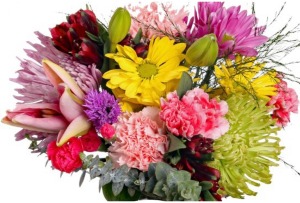 Mother's Love Wrapped or Vased Deluxe Mixed
