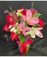 Mother's Love Rose and Lily arrangement