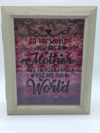 mother's day shadow box