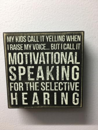 Motivational speaking  