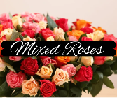Motley Roses Arranged Roses