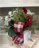 Mountain Lodge Table Top silk Silk Arrangement 