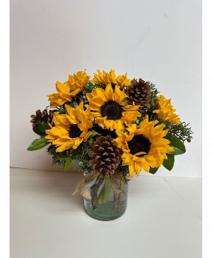Mountain Mama Flagstaff Sunflower Arrangement