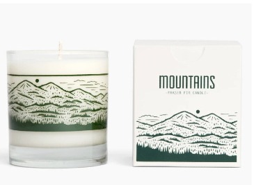 "Mountains" Candle Fraser Fir - Made in Colorado in Parker, CO | PARKER BLOOMS "Mountains" Candle Fraser Fir - Made in Colorado in Parker, CO | PARKER BLOOMS