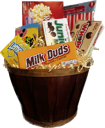 Movie Night Gift Basket in Okatie, SC | Blossoms