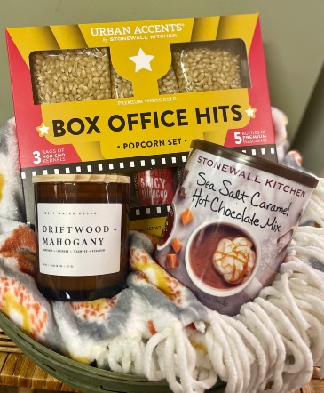 Movie Night Gift Basket   in Warren, PA | VIRG-ANN FLOWER SHOP LLC.