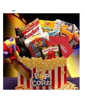 Movie Night Mania Blockbuster Gift Box Gift Basket