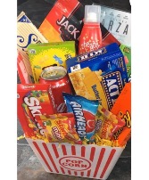 Movie Night Snack Bucket Gift Basket