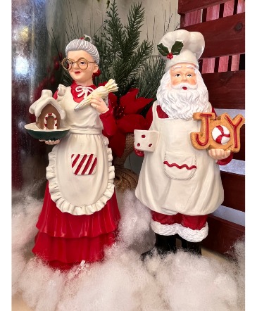 Mr and Mrs Baking Clause Gift Item in Lompoc, CA | Lompoc Valley Florist