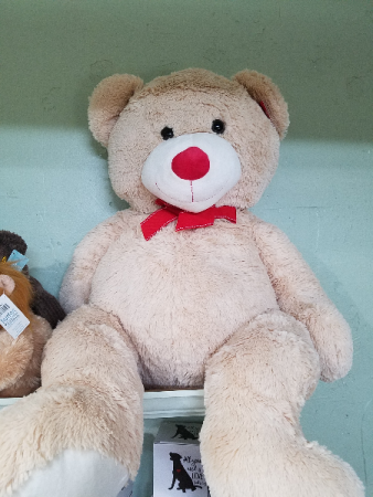 Mr. Bear Large Stuffed Teddy Bear