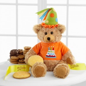 Mrs. Fields® Happy Birthday Bear This is a direct ship item Allow a few days for shipment.