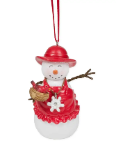 Mrs. Snowman Christmas Ornament Gift Items