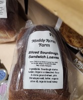 Muddy Acres Homemade Sourdough Loaf gift