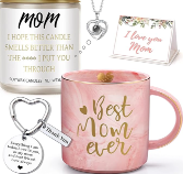 Mug, Candle and Keychain Set for Mom  