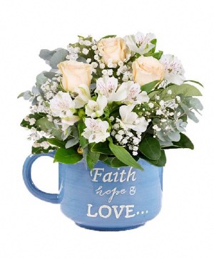 Mug of flowers  Flowers in a mug
