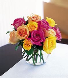 Multi Colored Roses 