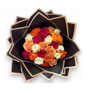 MULTICOLOR BOUQUET Wrapped