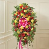Multicolor Bright Sympathy Standing Spray