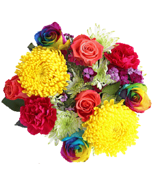 Multicolor Mama Vase Arrangement