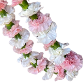 Multicolored Carnation Lei Lei