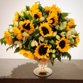 Sunflower Urn 
