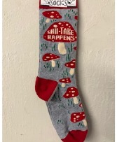 Mushroom Socks 