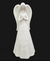 Musical Ceramic Angel  FHF-MA21 Ceramic Keepsake Local Only