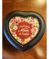 Musical Jewelry Box  Moon & Back
