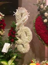 Musical notes from the flowers from Roma Florist 