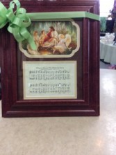 Musical Picture Frame W/Verse Gift Item