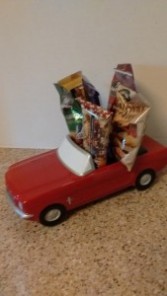 Mustang Special Delivery novelty filled with custom item of your choice