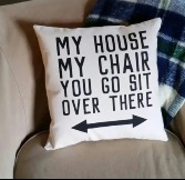 My Chair- Pillow Gift Shop