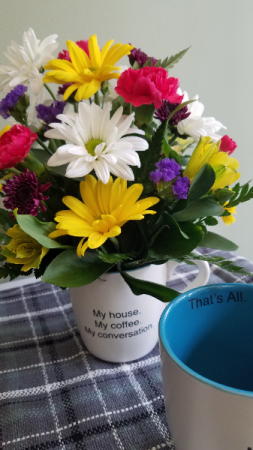My Coffee Fresh Flowers