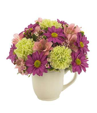 My Cup Runneth Over Get Well Mug Arrangement