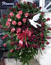 My Dearest Standing Funeral Spray