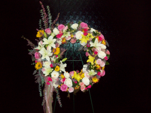 Elegant Remembrance  wreath