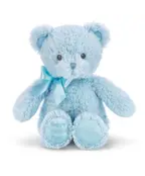 My First Teddy - Blue plush