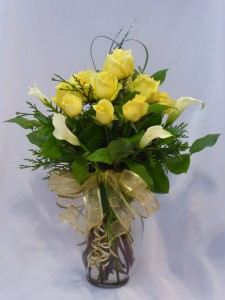 MY FRIEND MY LOVE- Yellow Roses. Roses Prince George BC, Fresh Premium Roses and Gifts Prince George BC. Roses for Delivery Prince George BC
