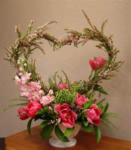 My Heart Belongs To You Floral Basket Arrangement