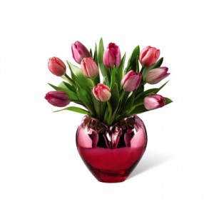 TULIPS IN A HEART v8