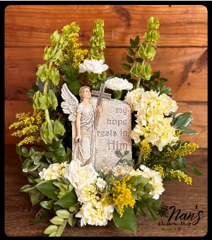 my hope rests in Him 