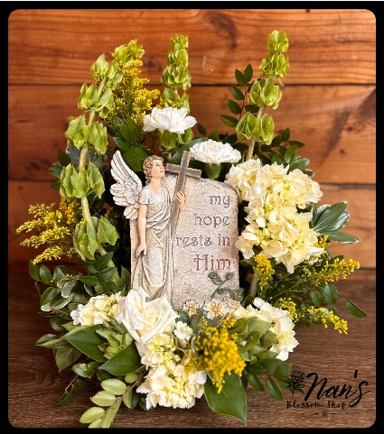 my hope rests in Him 