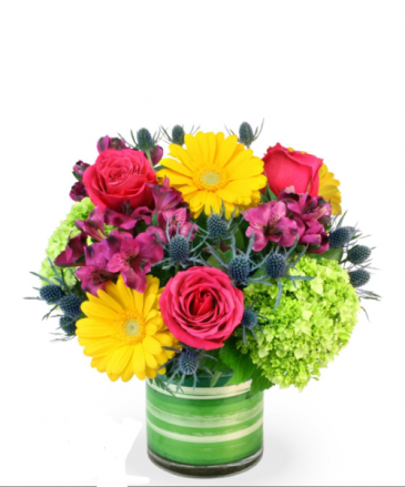Bright and brilliant  fresh arrangement in Mount Pearl, NL | Floral Elegance Multi-Designs