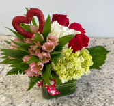 My One and Only Heart Bouquet Fresh Arrangement
