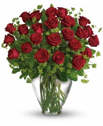 My Perfect Love PM - Long Stemmed Red Roses 
