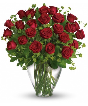 My Perfect Love PM - Long Stemmed Red Roses 