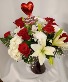 My Special Valentine Flower Arrangement
