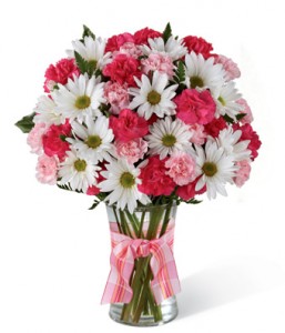 My Sweet Valentine Bouquet Vase Arrangement