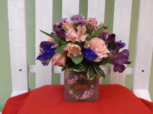 MY SWEETHEART CUBE ARRANGEMENT in Springfield, VT | WOODBURY FLORIST MY SWEETHEART CUBE ARRANGEMENT in Springfield, VT | WOODBURY FLORIST