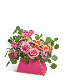 My Valentina Flower Tote Flower Arrangement